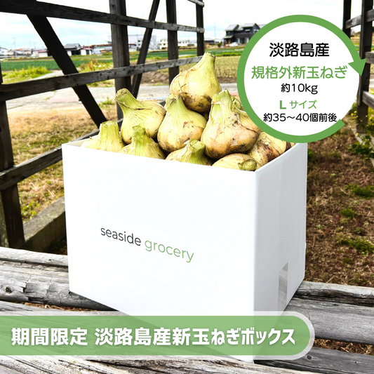 淡路島産規格外新玉ねぎ2024ボックス - seaside grocery（シーサイドグロサリー）