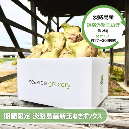 淡路島産規格外新玉ねぎ2024ボックス - seaside grocery（シーサイドグロサリー）