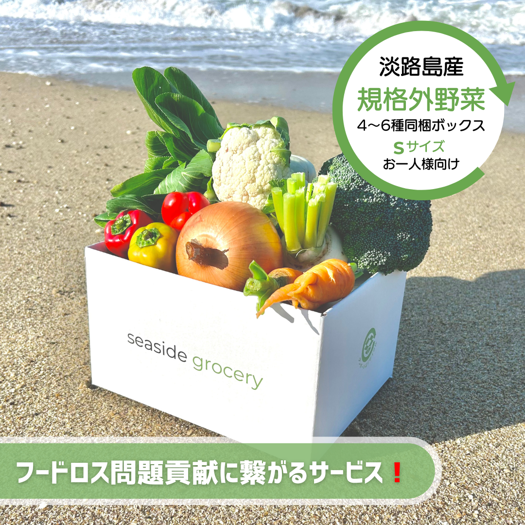 淡路島産規格外野菜ボックスSサイズ（お一人様向け）- seaside grocery（シーサイドグロサリー）